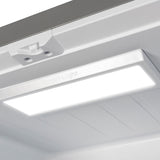 FORNO Gallipoli 35" 17.5 cu. ft. French Door Built-In Refrigerator in Stainless Steel with Ice Maker and Grill Trim Kit, FFFFD1974-35SG