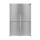 FORNO Appliance Package - 48" Gas Range, 48" Range Hood, Dishwasher, 48" Refrigerator, Microwave Drawer, AP-FFSGS6244-48-13