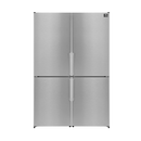 FORNO Appliance Package - 48" Gas Range, Dishwasher, 48" Refrigerator, AP-FFSGS6244-48-11
