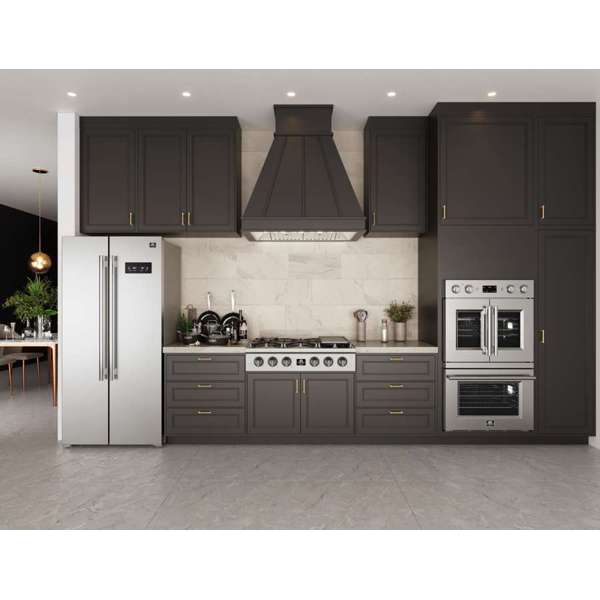 FORNO Spezia 36" Gas Rangetop with 6 Sealed Burners in Stainless Steel, FCTGS5751-36
