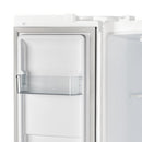 FORNO Espresso Salerno 33" 15.6 cu. ft. Refrigerator in White with Silver Handles, FFRBI1805-33WHT