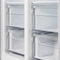 FORNO Salerno 37" 15.6 cu. ft. Side-by-Side Built-In Refrigerator in Stainless Steel and Modern Trim Kit, FFRBI1805-37MG