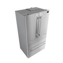 FORNO Appliance Package - 48" Gas Range, Range Hood, 36" Refrigerator, Dishwasher, Microwave Drawer, AP-FFSGS6244-48-18