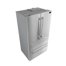 FORNO Appliance Package - 48" Gas Range, Range Hood, 36" Refrigerator, Dishwasher, AP-FFSGS6244-48-17