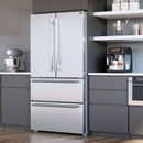 FORNO Appliance Package - 48" Gas Range, 36" Refrigerator, Microwave Drawer, Dishwasher, AP-FFSGS6244-48-25