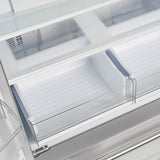 FORNO Moena 36" 19.2 cu. ft. French Door Built-In Refrigerator in Stainless Steel with Ice Maker, FFRBI1820-36SB