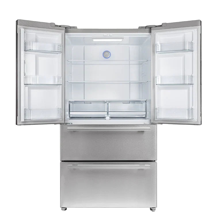 FORNO Appliance Package - 36" Dual Fuel Range, Dishwasher, 36" Refrigerator, FBDL-004-02CAUS
