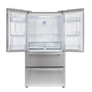 FORNO Appliance Package - 30" Gas Range with Airfryer, Range Hood, 36" Refrigerator, AP-FFSGS6276-30-10