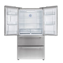 FORNO Appliance Package - 30" Gas Range with Airfryer, Range Hood, 36" Refrigerator, Dishwasher, AP-FFSGS6276-30-11