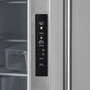 FORNO Moena 40" 19.2 cu. ft. French Door Built-In Refrigerator in Stainless Steel with Ice Maker and Modern Trim Kit, FFRBI1820-40MG