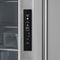 FORNO Moena 40" 19.2 cu. ft. French Door Built-In Refrigerator in Stainless Steel with Ice Maker and Modern Trim Kit, FFRBI1820-40MG