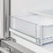FORNO Moena 40" 19.2 cu. ft. French Door Built-In Refrigerator in Stainless Steel with Ice Maker and Modern Trim Kit, FFRBI1820-40MG