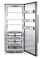 FORNO Colone 30" 14.6 cu.ft. Freestanding Refrigerator in Stainless Steel, FFRBI1821-30S
