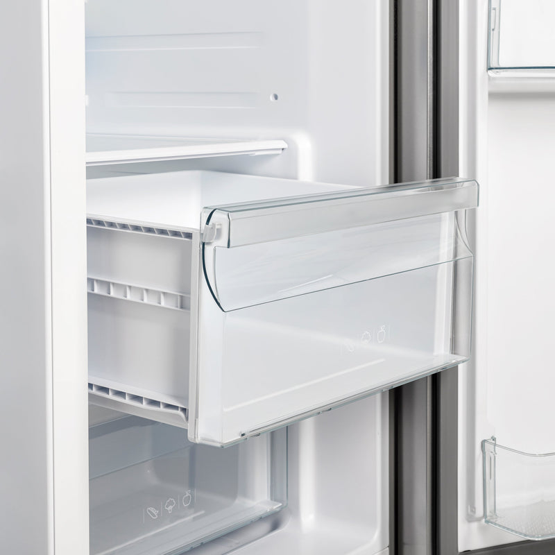 FORNO Salerno 36" 20 cu. ft. Side-by-Side Built-In Refrigerator with Water and Ice Dispenser, FFRBI1844-36SB