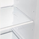 FORNO Espresso Salerno 36" 20 cu. ft. Side-By-Side Refrigerator with Water and Ice Dispenser in White with Antique Brass Handles