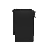 FORNO Espresso Leonardo 30" 5 cu. ft. Electric Range in Stainless Steel with Silver Handles, FFSEL6012-30