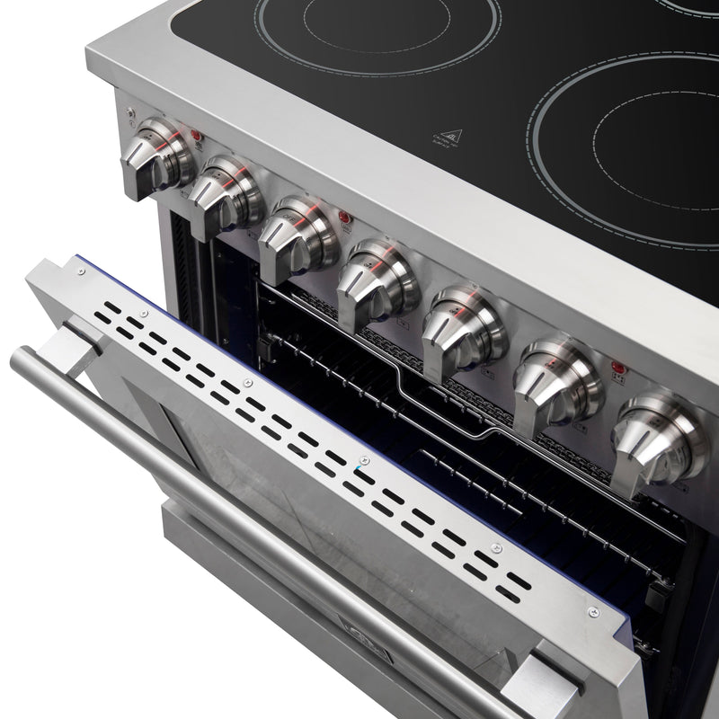 FORNO Massimo 30" 4.32 cu. ft. Freestanding Electric Range with 5 Elements, FFSEL6020-30