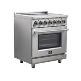 FORNO Massimo 30" 4.32 cu. ft. Freestanding Electric Range with 5 Elements, FFSEL6020-30