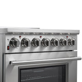 FORNO Massimo 30" 4.32 cu. ft. Freestanding Electric Range with 5 Elements, FFSEL6020-30
