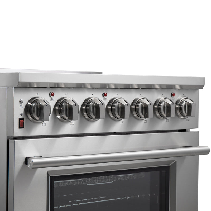 FORNO Massimo 30" 4.32 cu. ft. Freestanding Electric Range with 5 Elements, FFSEL6020-30
