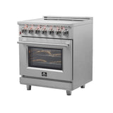 FORNO Massimo 30" 4.32 cu. ft. Freestanding Electric Range with 5 Elements, FFSEL6020-30