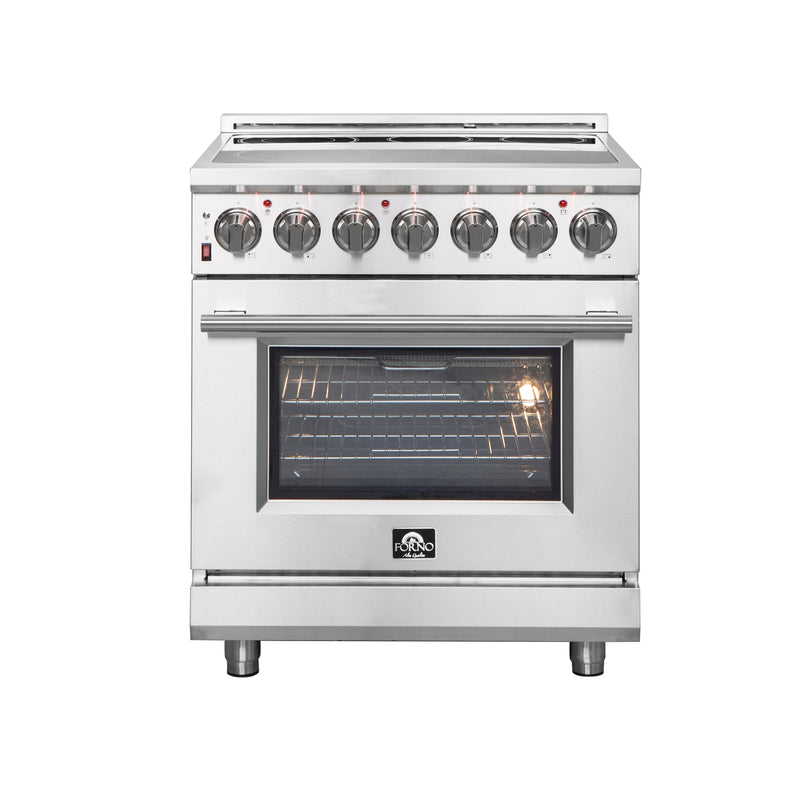FORNO Massimo 30" 4.32 cu. ft. Freestanding Electric Range with 5 Elements, FFSEL6020-30