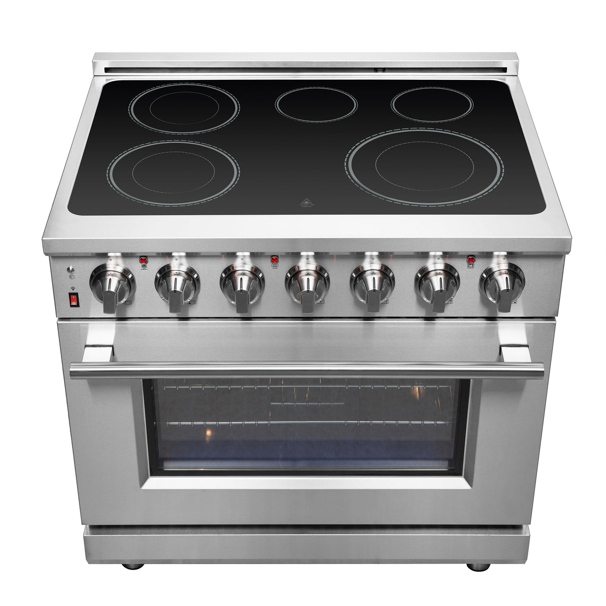 FORNO Massimo 36" 5.36 cu. ft. Freestanding Electric Range with 5 Elements, FFSEL6020-36
