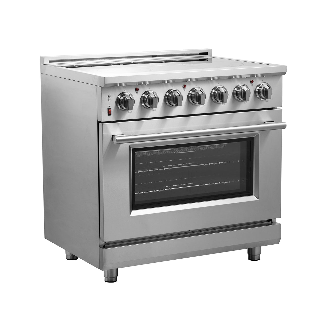 FORNO Massimo 36" 5.36 cu. ft. Freestanding Electric Range with 5 Elements, FFSEL6020-36