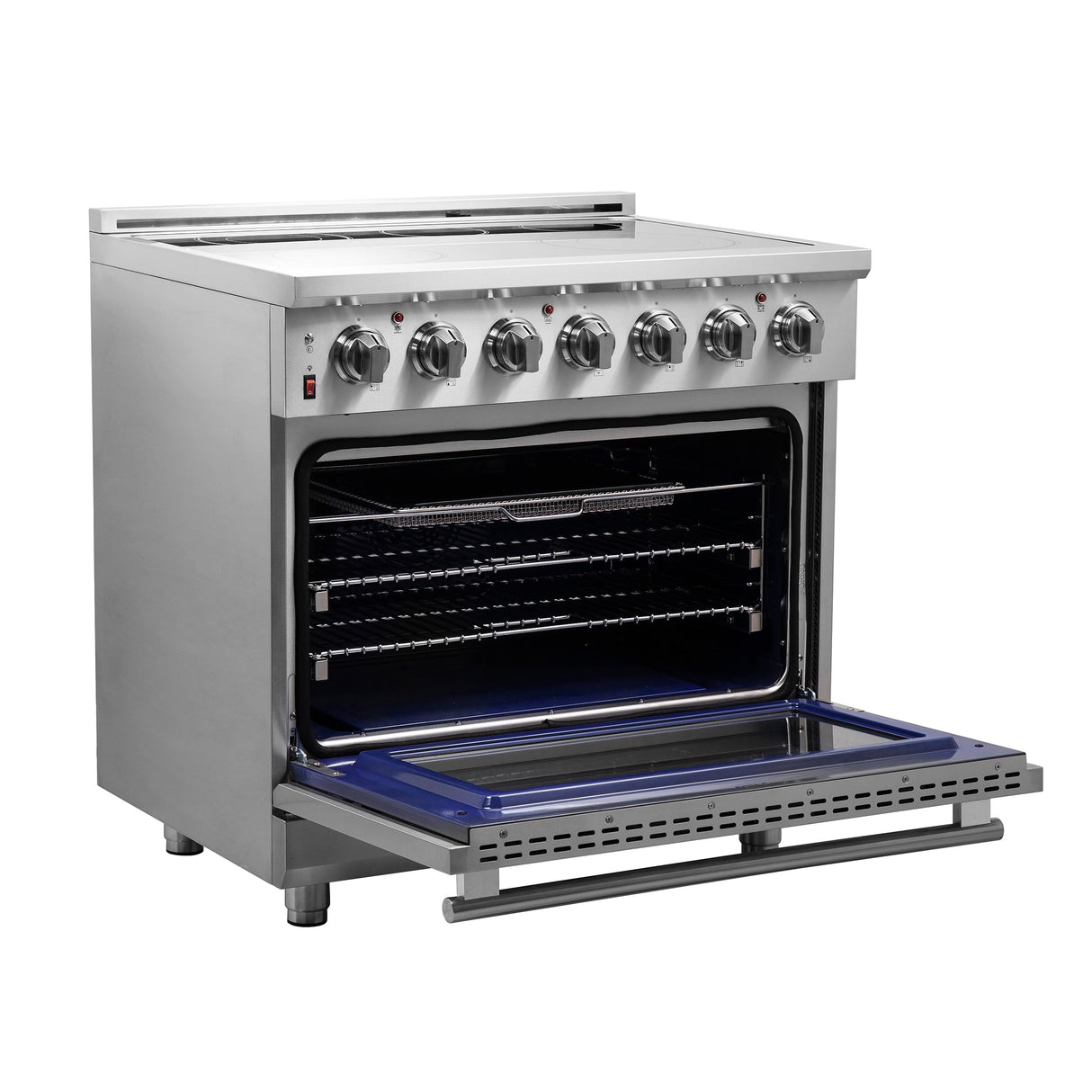 FORNO Massimo 36" 5.36 cu. ft. Freestanding Electric Range with 5 Elements, FFSEL6020-36