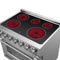 FORNO Massimo 36" 5.36 cu. ft. Freestanding Electric Range with 5 Elements, FFSEL6020-36
