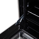 FORNO Loiano 24" 2.3 cu. ft. Freestanding Electric Range with 4 Element Burners in Stainless Steel, FFSEL6069-24