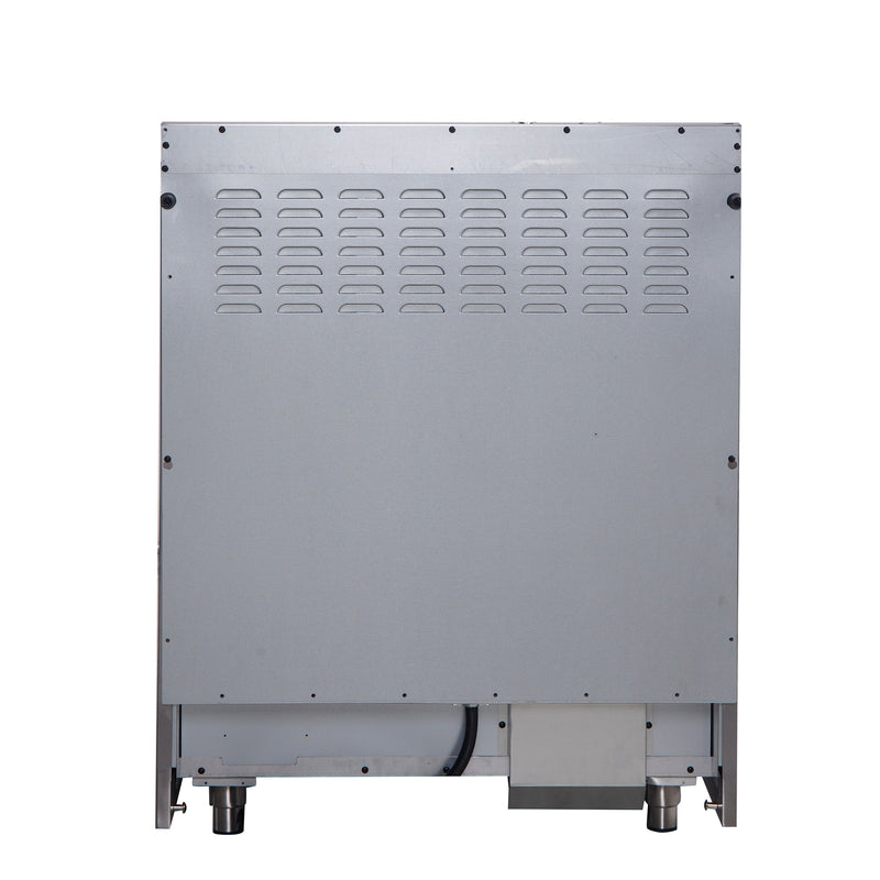 FORNO Galiano 30" 4.32 cu. ft. Freestanding Electric Range with 4 Elements in Stainless Steel, FFSEL6083-30