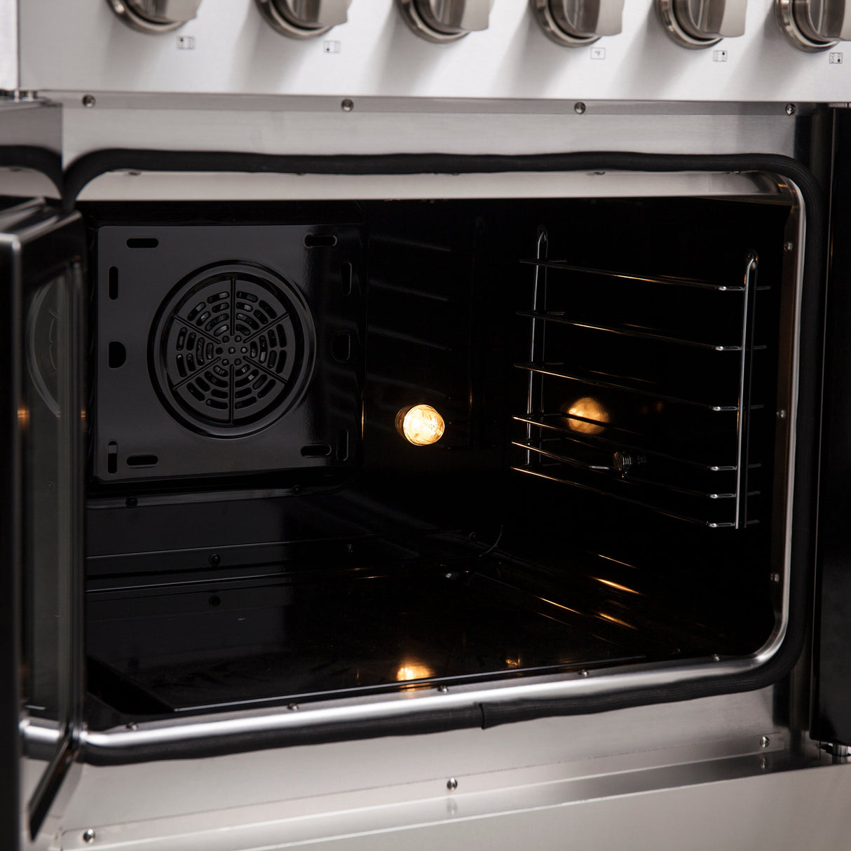 FORNO Galiano 30" 4.32 cu. ft. Freestanding Electric Range with French Door in Stainless Steel, FFSEL6917-30