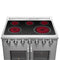 FORNO Galiano 36" 5.36 cu. ft. Freestanding Electric Range with French Door in Stainless Steel, FFSEL6917-36