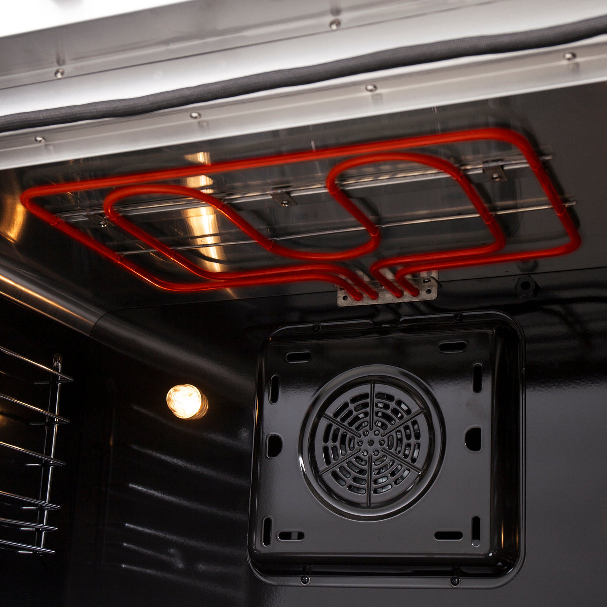 FORNO Galiano 36" 5.36 cu. ft. Freestanding Electric Range with French Door in Stainless Steel, FFSEL6917-36