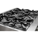 FORNO Massimo 36″ 5.36 cu. ft. Freestanding Dual Fuel Range with 6 Burners, FFSGS6125-36