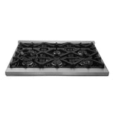 FORNO Massimo 36″ 5.36 cu. ft. Freestanding Dual Fuel Range with 6 Burners, FFSGS6125-36