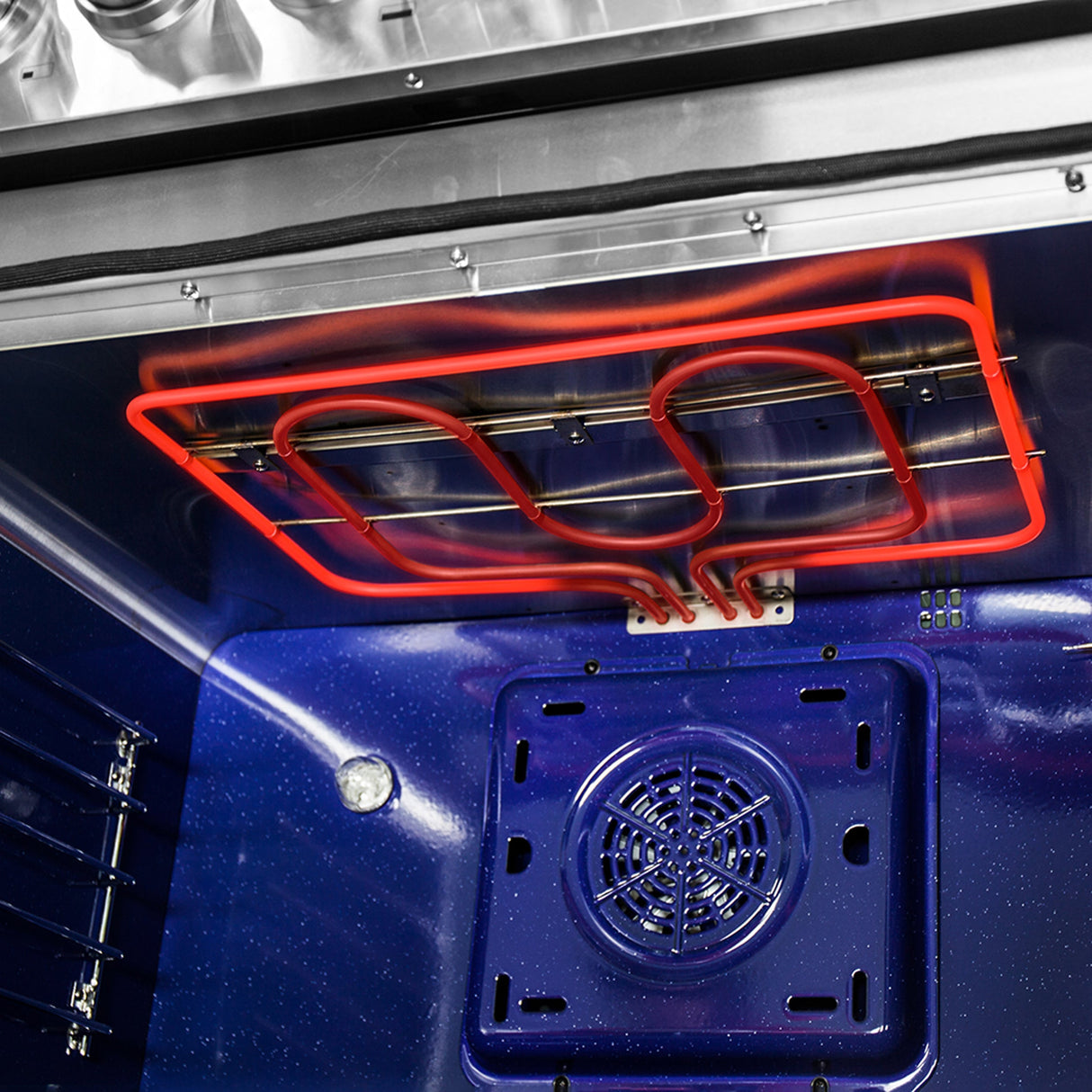 FORNO Massimo 48″ 6.58 cu. ft. Freestanding Dual Fuel Range with 8 Burners, FFSGS6125-48