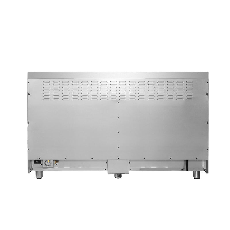 FORNO Massimo 60″ 8.64 cu. ft. Freestanding Dual Fuel Range with 10 Burners, FFSGS6125-60