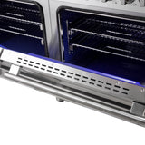 FORNO Massimo 60″ 8.64 cu. ft. Freestanding Dual Fuel Range with 10 Burners, FFSGS6125-60