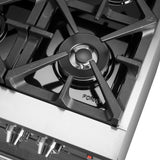 FORNO Massimo 60″ 8.64 cu. ft. Freestanding Dual Fuel Range with 10 Burners, FFSGS6125-60