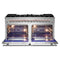 FORNO Massimo 60″ 8.64 cu. ft. Freestanding Dual Fuel Range with 10 Burners, FFSGS6125-60