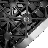 FORNO Massimo 60″ 8.64 cu. ft. Freestanding Dual Fuel Range with 10 Burners, FFSGS6125-60