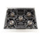 FORNO Capriasca 30" 4.32 cu. ft. Dual Fuel Range with 5 Italian Burners in Stainless Steel, FFSGS6187-30