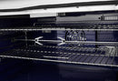 FORNO Capriasca 48" 6.58 cu. ft. Dual Fuel Range with 8 Italian Burners in Stainless Steel, FFSGS6187-48