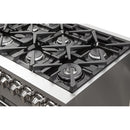 FORNO Massimo 48″ 6.58 cu. ft. Freestanding Gas Range with 8 Burners, FFSGS6239-48