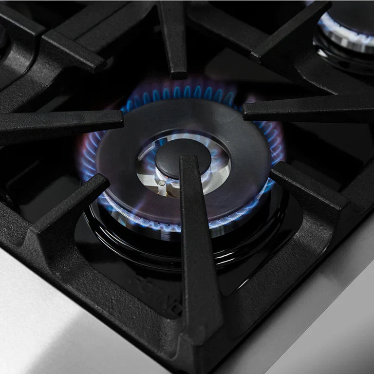 FORNO Appliance Package - 48" Gas Range, Wall Mount Range Hood, AP-FFSGS6239-48