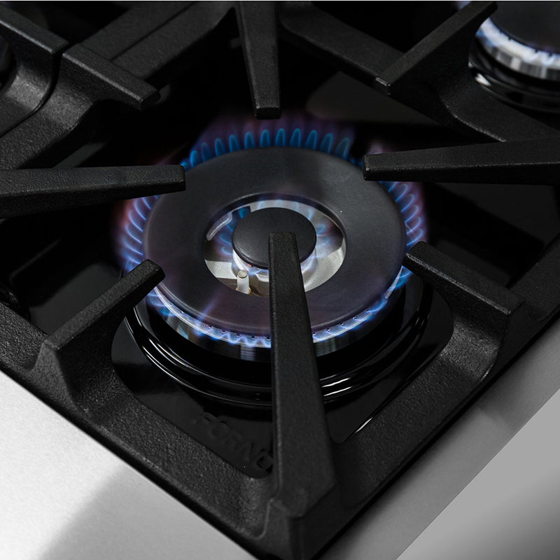 FORNO Massimo 48″ 6.58 cu. ft. Freestanding Gas Range with 8 Burners, FFSGS6239-48