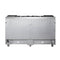 FORNO Massimo 60″ 8.64 cu. ft. Freestanding Gas Range with 10 Burners, FFSGS6239-60