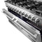 FORNO Massimo 60″ 8.64 cu. ft. Freestanding Gas Range with 10 Burners, FFSGS6239-60